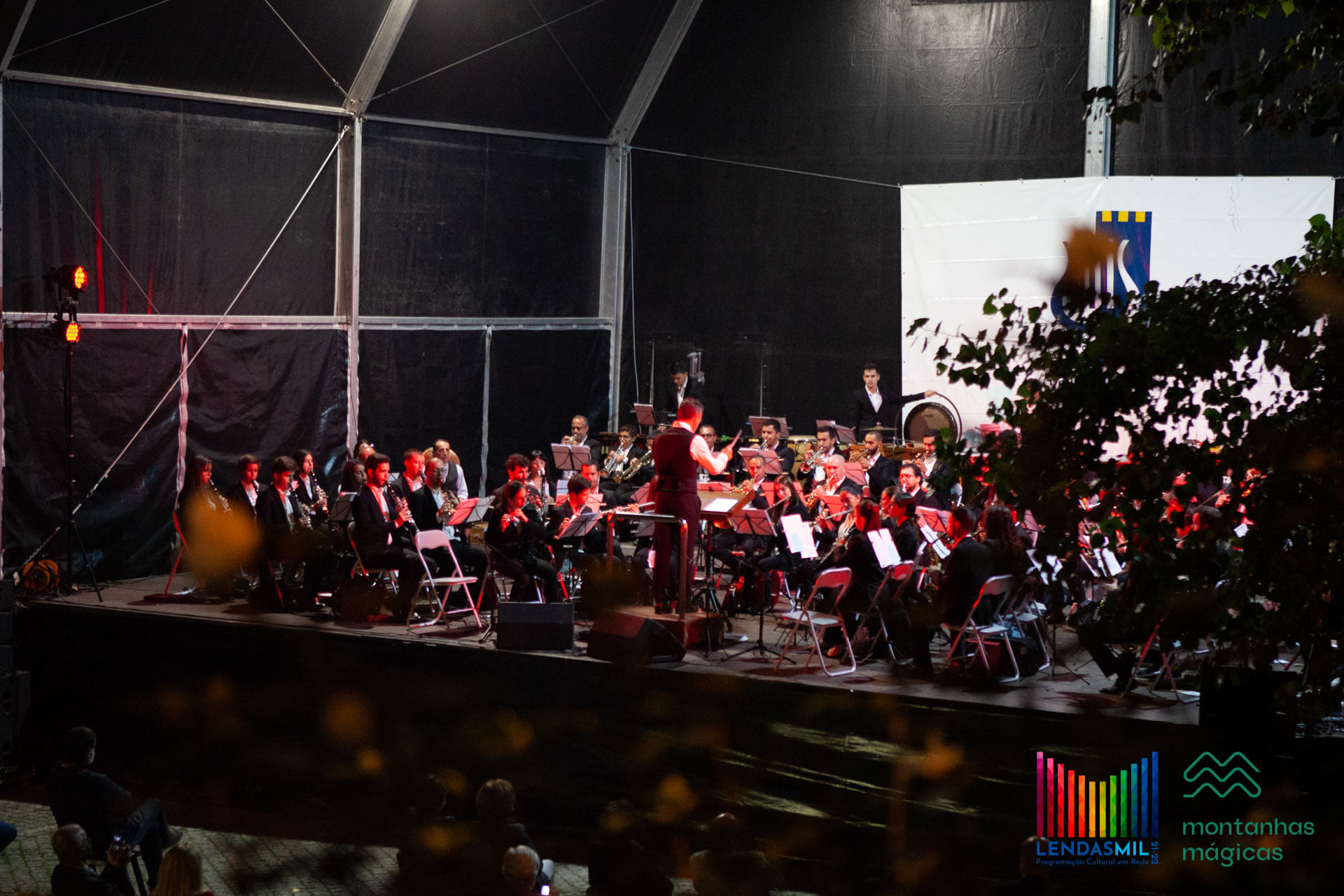 Procissão com a Banda